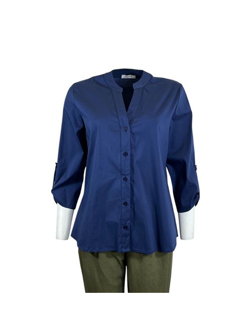 Extè WOMEN'S SIMPLE SHIRT NAVY BLUE Extè | ART.6165BLU NAVY 88